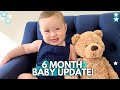 SIX MONTH OLD BABY UPDATE! Sleeping, Eating, Playing & Baby Milestones!