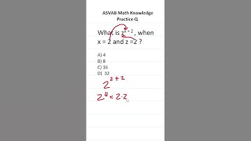 ASVAB/PiCAT Math Knowledge Practice Test Q: Evaluating Expressions #acetheasvab w/ #grammarhero