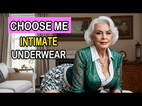 How to choose the right 🩲 underwear for mature ladies❤️ Natural Old Women over 50