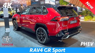 Toyota RAV4 GR Sport 2023  FULL Indepth review in 4K (Exterior  Interior) 306 HP, PHEV, Price