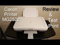 Canon PIXMA MG2522 Printer Review & Print Test - 2020 - (Not a Unboxing Video)!