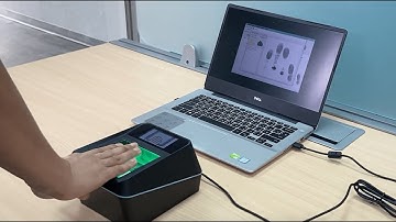 Easy Live Scan Fingerprinting with Aratek A900 FBI FAP 60 Fingerprint Scanner