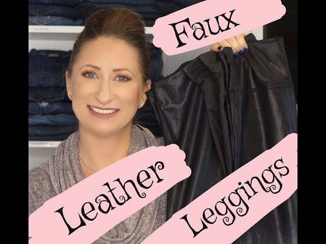 11 Outfits with Spanx Faux Leather Leggings
