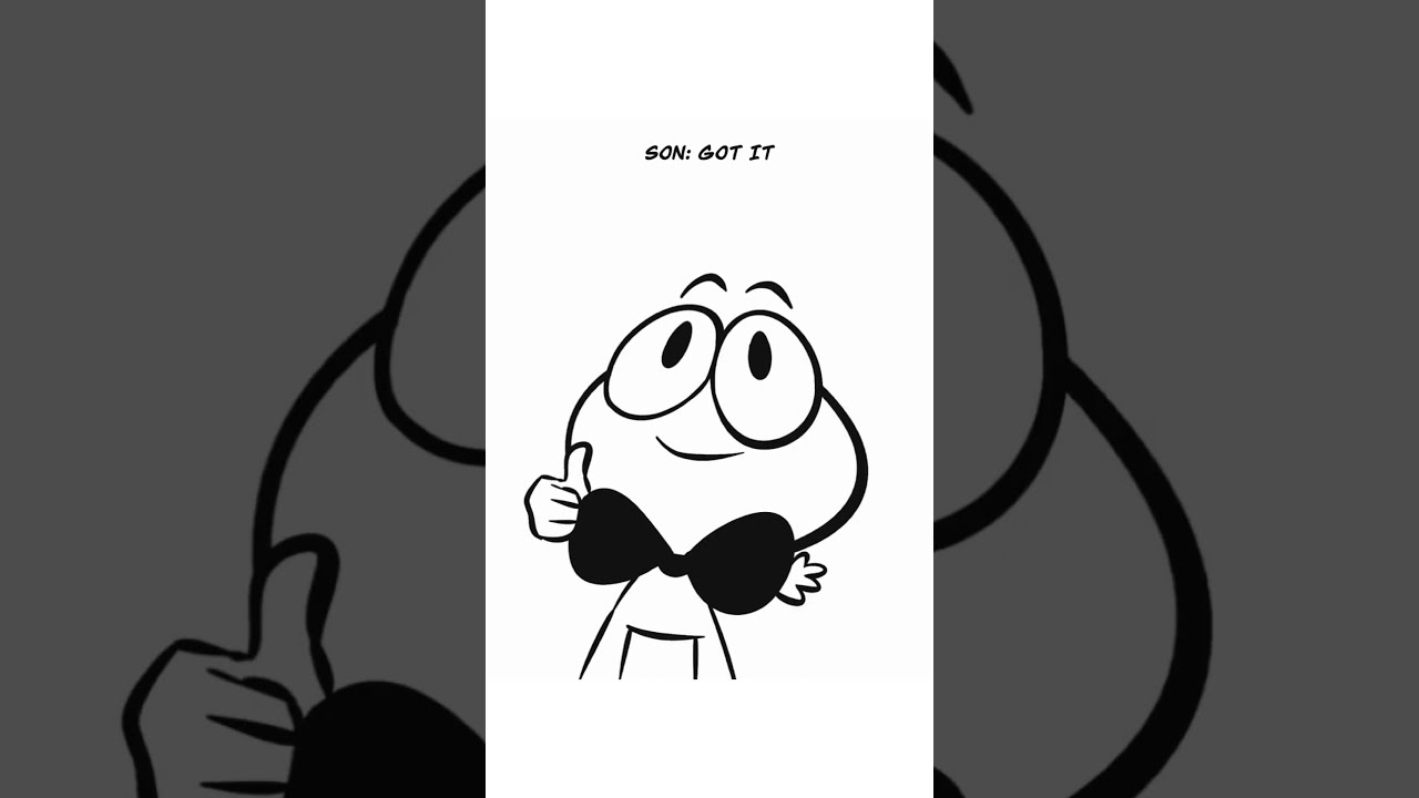 I Put The Packet On Glass Animation Meme 