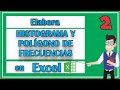 ¿Cómo hacer HISTOGRAMA y POLÍGONO DE FRECUENCIAS en EXCEL?