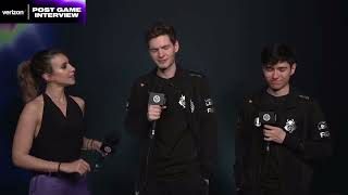 “We finally win against an eastern team…”| G2 vs TES | PostGame Interview MSI2024 - G2 Yike,G2 Mikyx