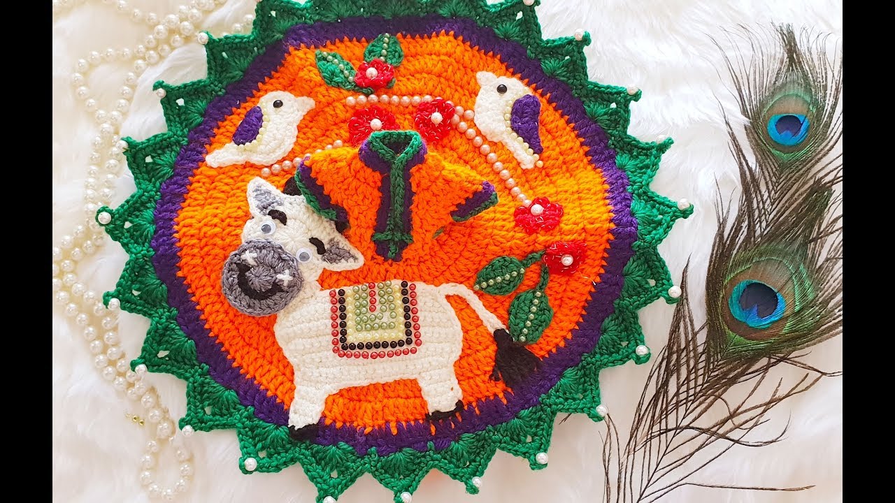 Maha Shivratri Special Crochet Dress for Kanhaji | Bal Gopal | Laddu Gopal Crochet Winter Dress