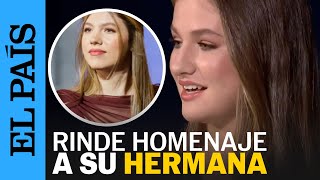 Premios Princesa De Asturias Leonor Comparte Con Serena Williams Unas Palabras Sobre Su Hermana