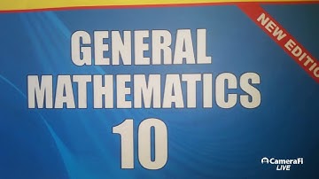 General Mathematics 10th Class Chapter 3 Exercise 3.4  question 1   to 4  by THE IMRAN ACADEMY