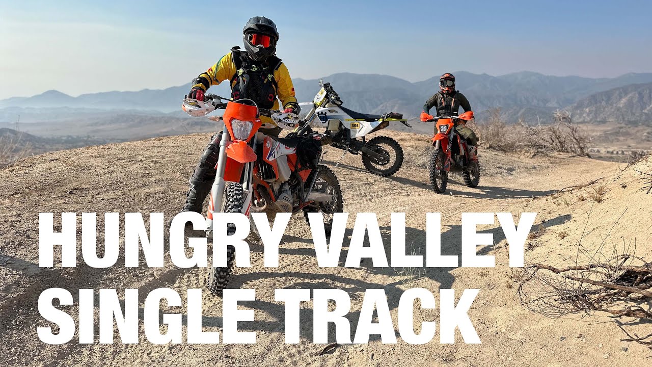 Hungry Valley OHV Single Tracks after the Post Fire