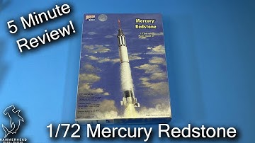 Horizon Models 1/72 Mercury Redstone | 5 Minute Review