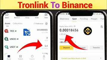 How to transfer usdt from tronlink pro to binance | Tronlink pro se usdt binance me transfer kare
