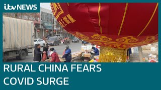 China's rural areas brace for the world’s largest migration amid soaring Covid cases | ITV News