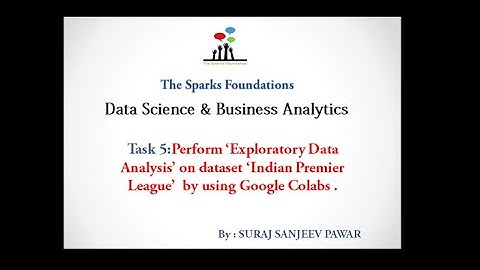 Task05 Exploratory Data Analysis - Sports by using Google Colabs by The Spark Foundation