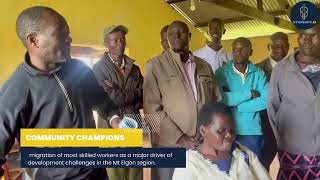 Why the migration of most skilled workers is a major driver of development challenges in Mt.Elgon?