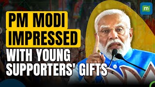 Lok Sabha Polls 2024: Young supporters’ gifts catch PM Modi’s attention in West Bengal’s Birbhum