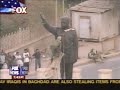 News - Iraq War - Part 2 - Tape 19 - Soldiers Bring Down Statue - 9 Apr 2003