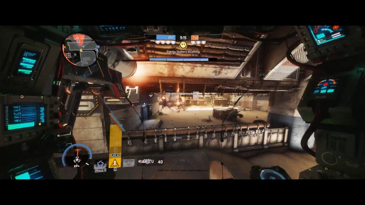 Punishing Pilots in Titanfall 2 beasting synonym
