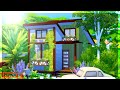 Quirky Modern Micro House || The Sims 4 Tiny House Speed Build || No CC