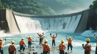 "Tiny Workers Save the City from a Massive Flood!"