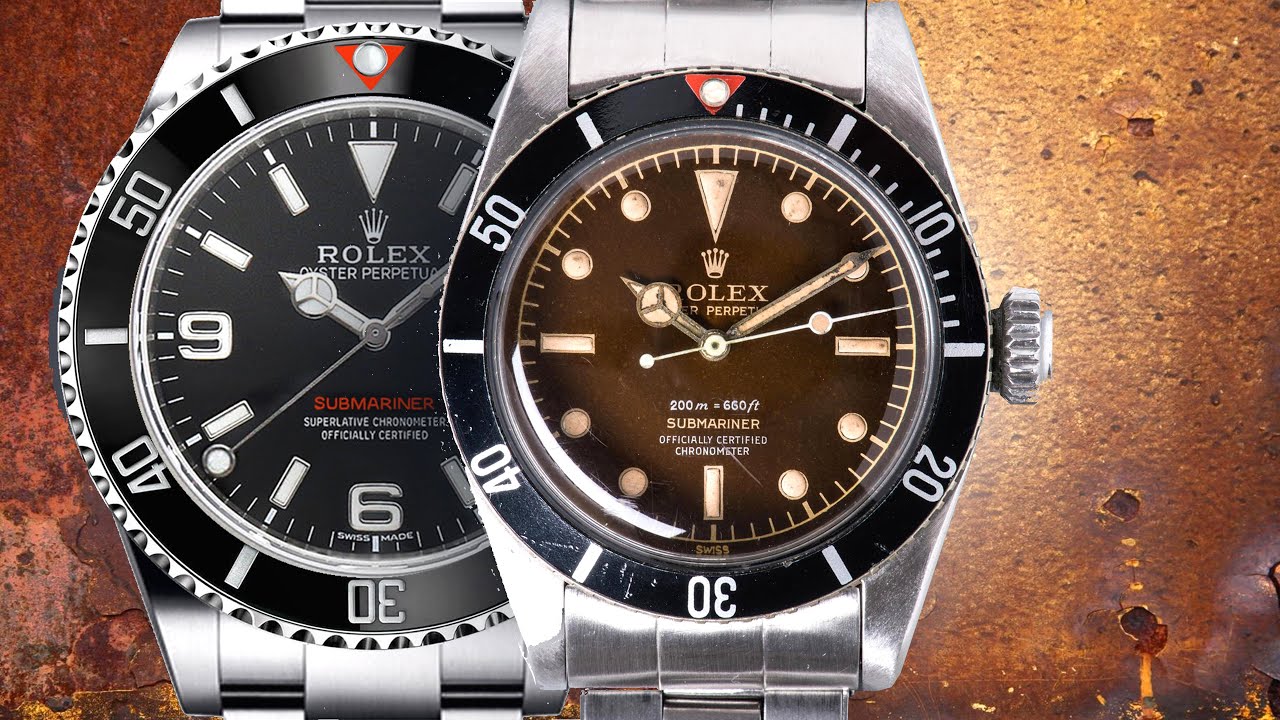 rolex submariner big crown