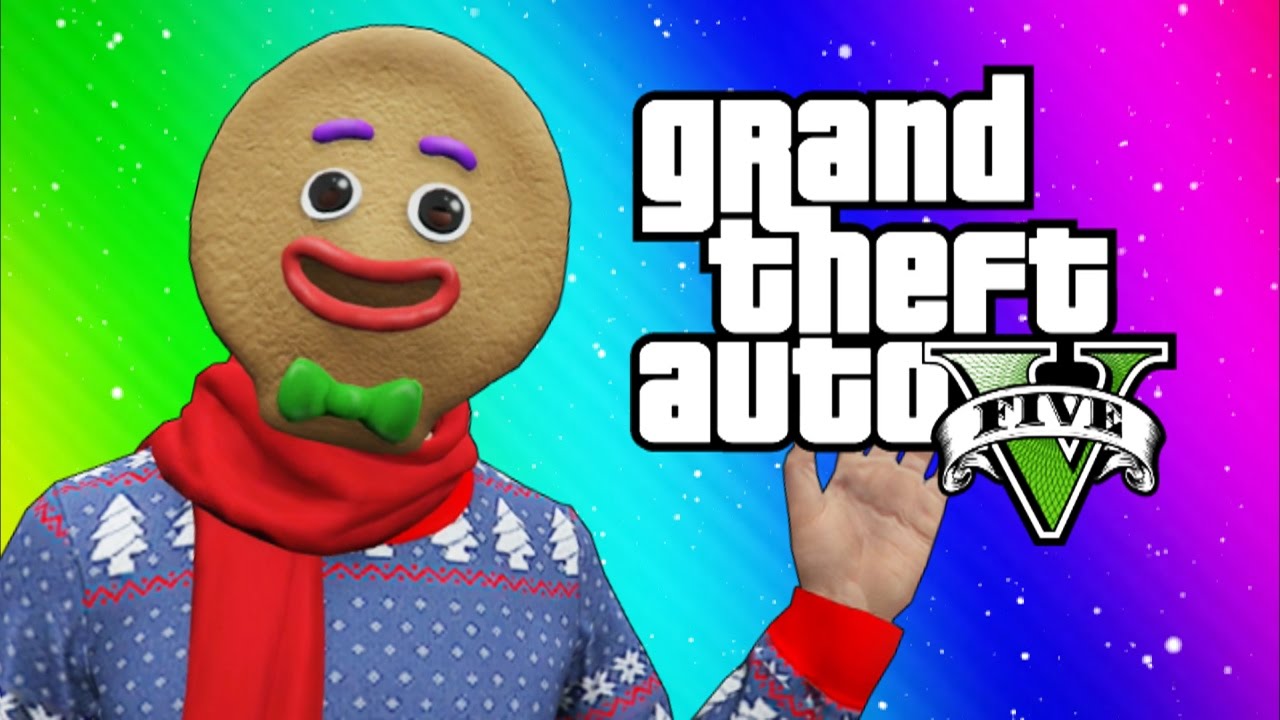 Gta 5 Online Funny Moments Snow In Los Santos Snowball Fights Going To The North Pole Youtube