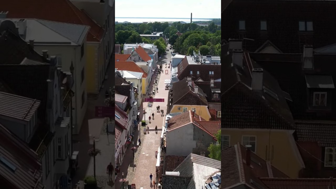 🇪🇪 Pärnu , Estonia 4K | Baltic Drone Shorts Over Estonia ’s Riviera