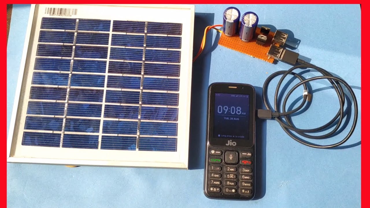 how to charge your phone faster using solar panel | makelogy - YouTube