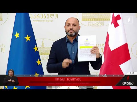 ირაკლი ნადირაძის ბრიფინგი