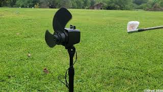 Black Lasko Pedestal Fan Destruction