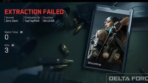 Failed to Extract with ZERO loot #deltaforce #deltaforceninja #gaming