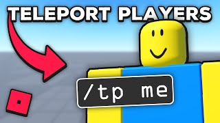 How To Teleport Players In Roblox Studio