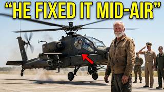They Made Broke Veteran Sweep Hangar Floor — Until Apache Wouldn't Start and Colonel Called His Name
