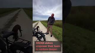 Riding for Wildlife: HAOQI ebike and Kym Clark's Python Crusade #ebike #electricbike #ebikes #haoqi