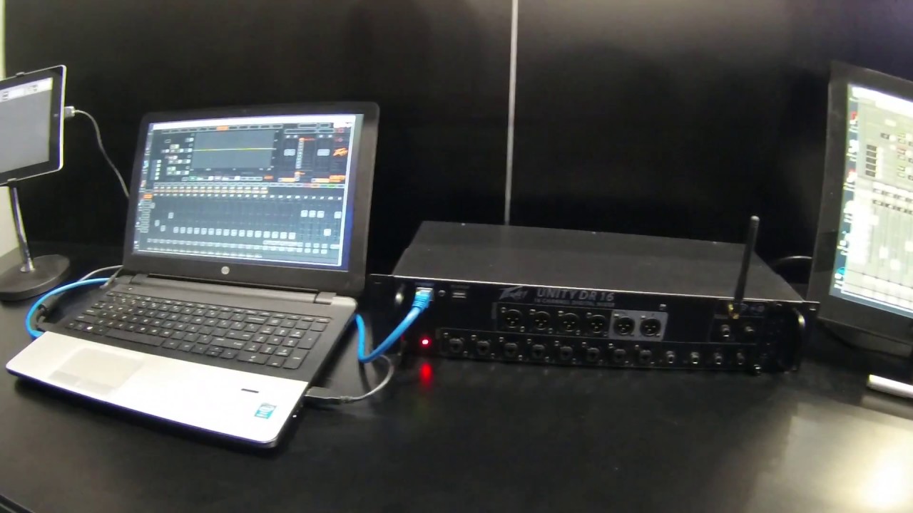 NAMM 2017 Peavey Unity DR16 Digital Mixer - YouTube