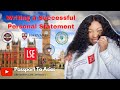 How to write an AMAZING Personal Statement for Top University Applications