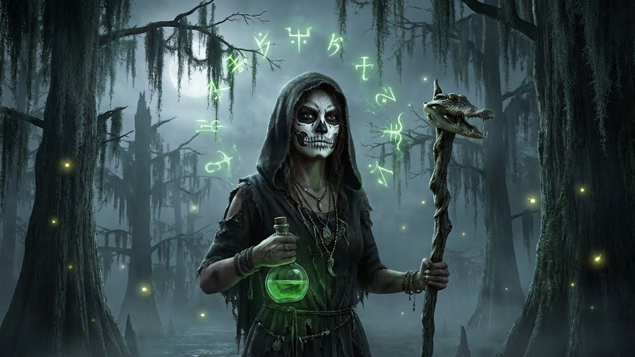 BLACK MAGIC BAYOU 🐊 Dark Country / Blues Rock | Voodoo Witch & Swamp Magic Music