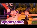 Masha and the Bear 2023 🧙🎃 Spooky Song 😨 Nursery Rhymes 🎬 Songs for kids