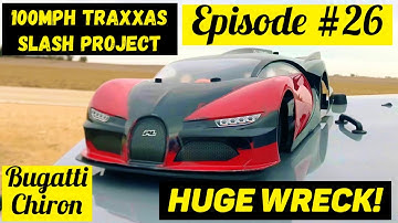 TOP SPEED Attempt ENDS In HUGE WRECK with The “100mph Traxxas Slash Project”!!!