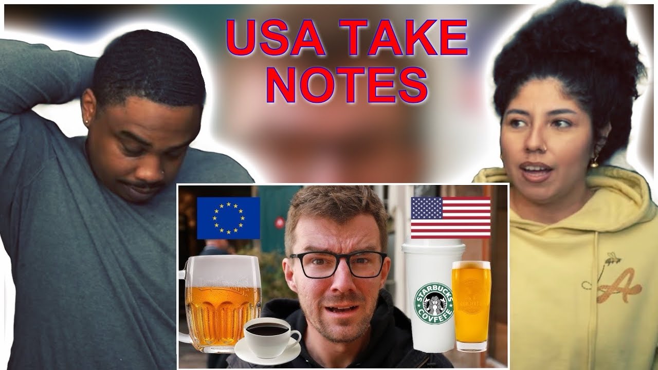 AMERICANS REACT TO USA VS EURPOPE - GUIDE TO CULTURAL DIFFERENCES