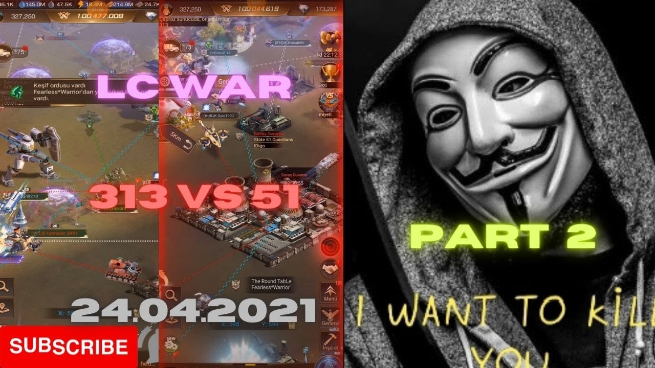 LC War 313 vs 51 Part 2-Last Shelter Survival  @Fearless*Warrior ​