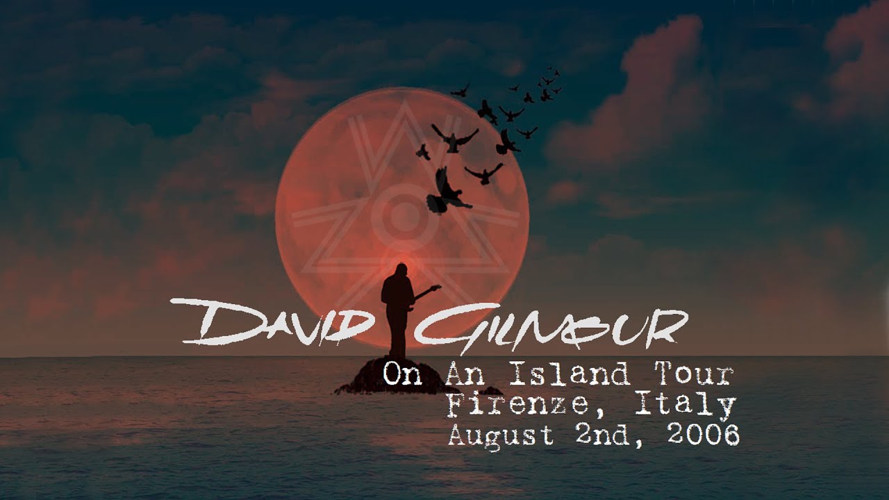 david gilmour on an island tour