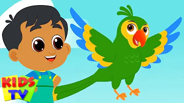 Main Tota, मैं तोता, Hindi Song and rhyme for Babies