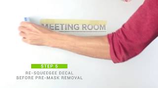 How to Apply a Decal (With Premask)