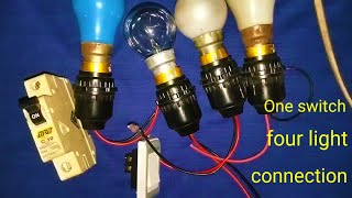 one switch four holder connection 