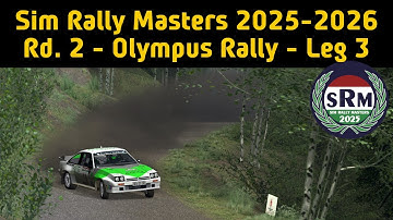Sim Rally Masters 2025-2026 - Olympus Rally - Leg 3