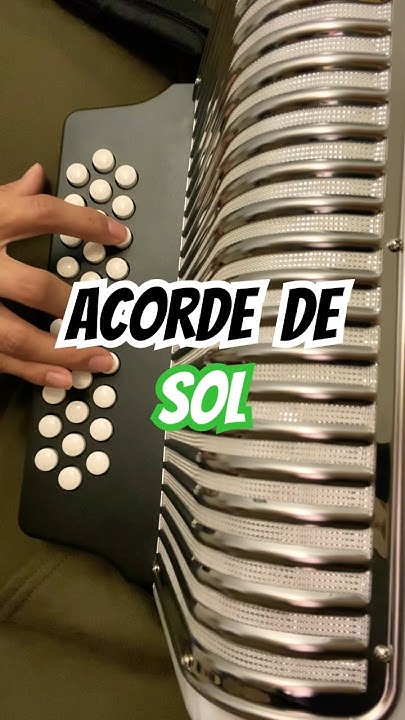 Acordeón Tutorial - Sol en Acordeón de Sol #acordeón #accordion #