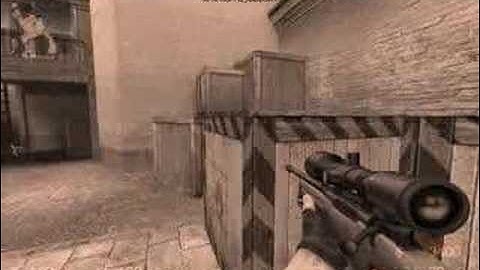 Counterstrike v15 ridiculous AWP kill for defusal