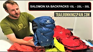 Salomon XA review (15L-25l-35L): By James Hadley, from Salomon Running HQ at Annecy. -