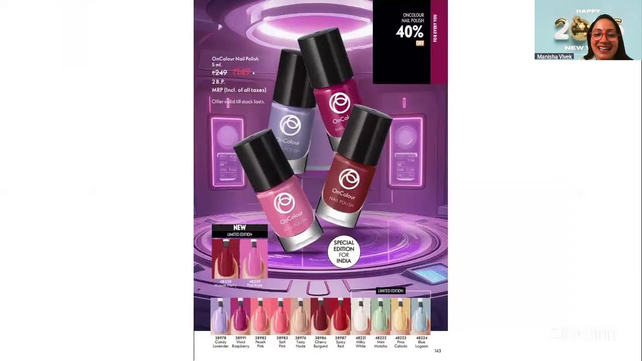 Oriflame Catalogue Launch & Recognition of our Team Members, New Products & offers